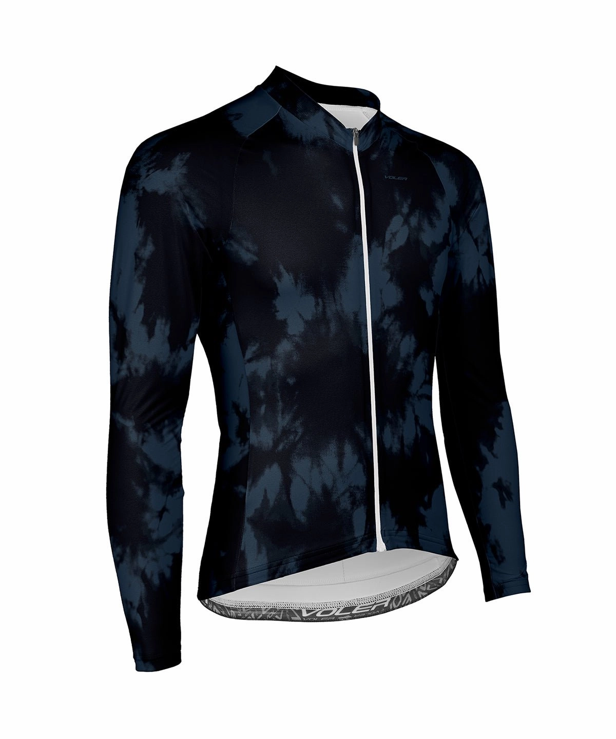 M. PELOTON COASTAL LS JERSEY - TIE DYE Vented Back