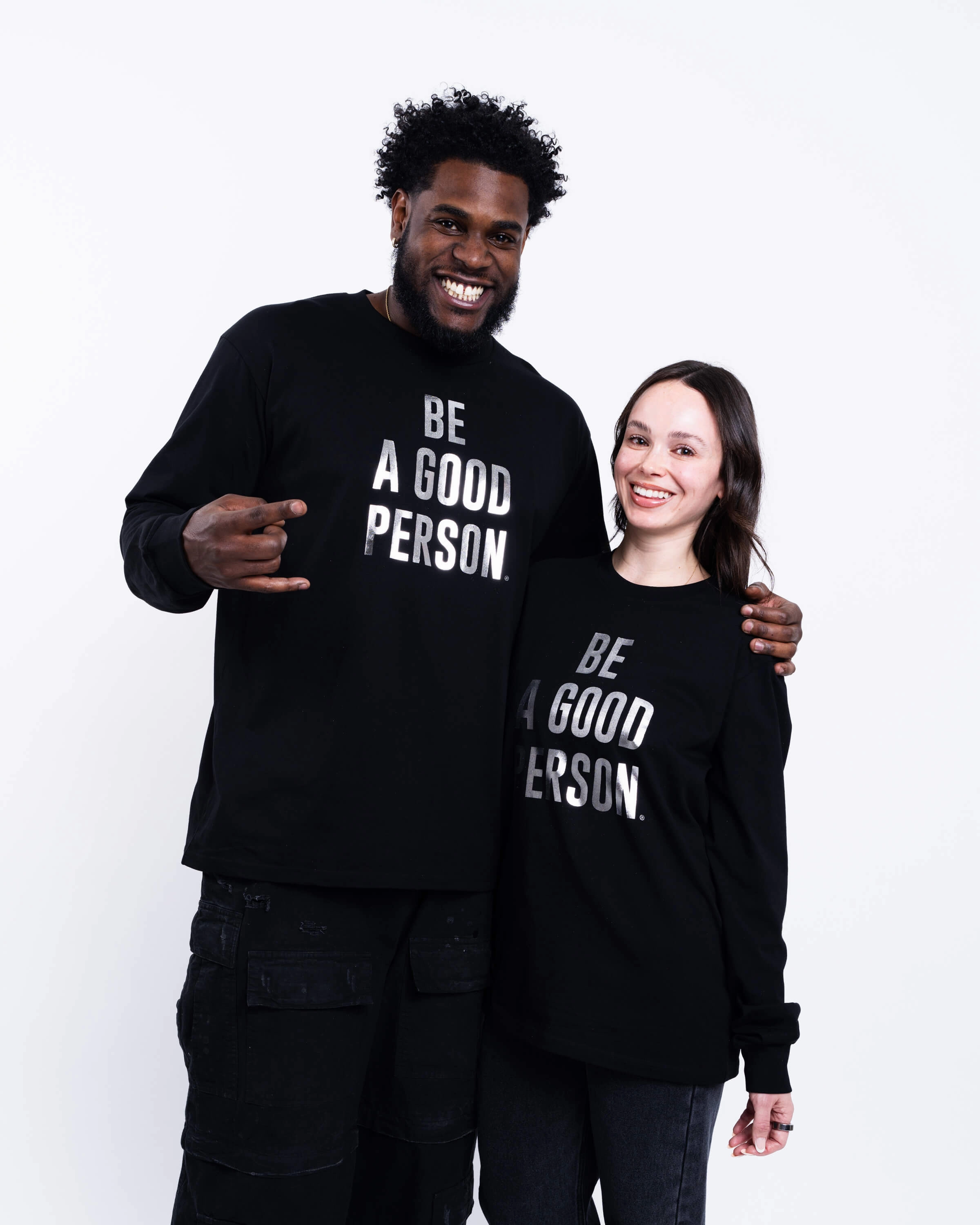 Breathable Performance Foil Long Sleeve - Black/Silver