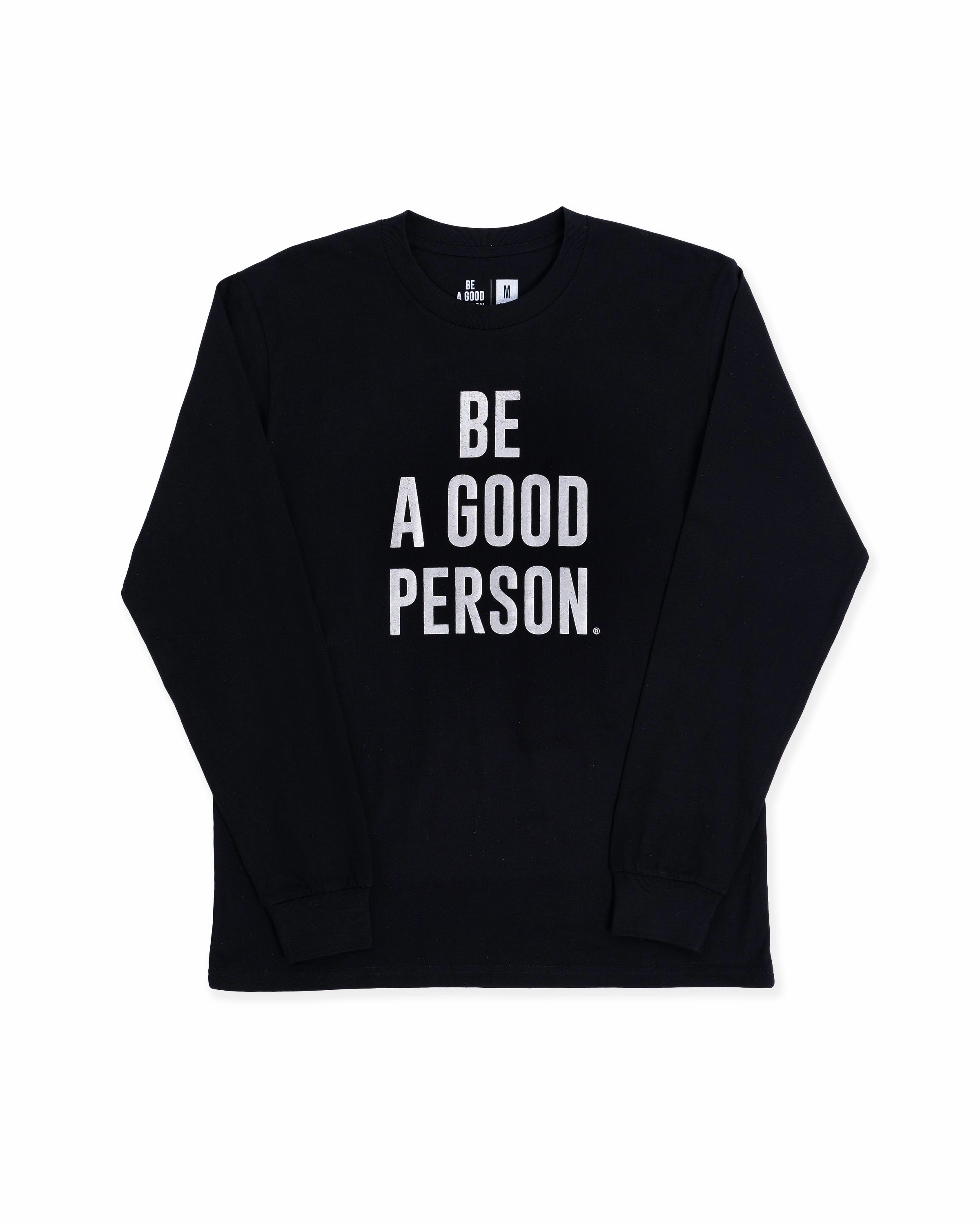 Wedding Non Irritating Tags Foil Long Sleeve - Black/Silver