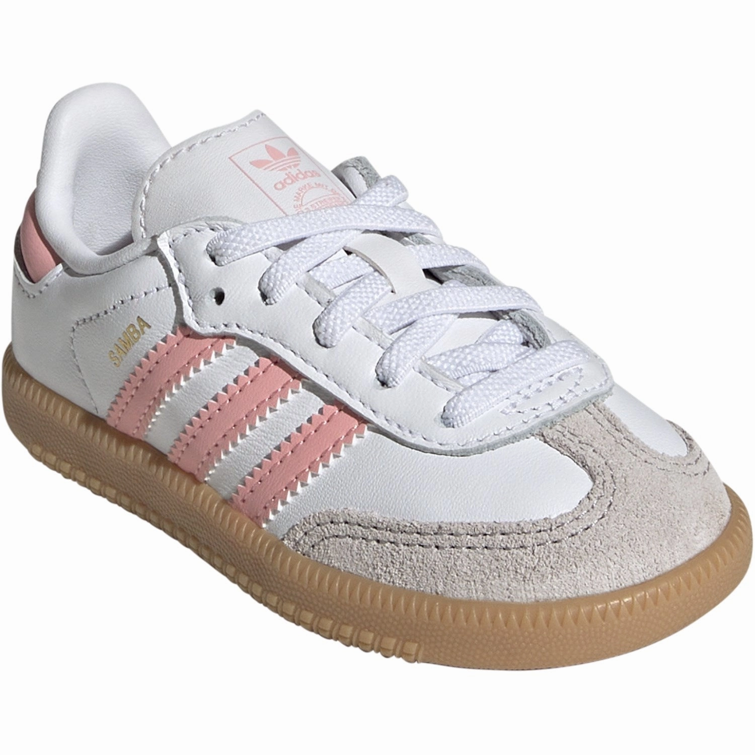 Chill Walks adidas Originals Ftwr White/Semi Pink Spark/Gum 3 Samba Og El I Sneakers