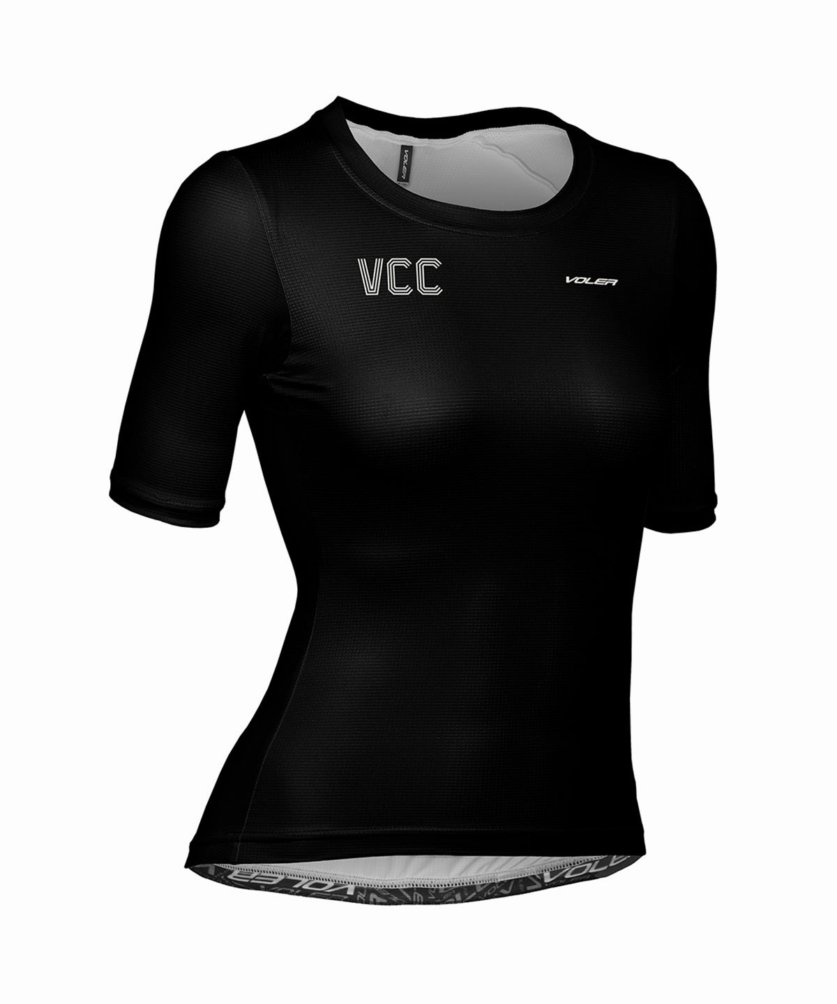 Non Restrictive Cut W. PRO AIR ZIPPERLESS JERSEY - VOLER CYCLING CLUB