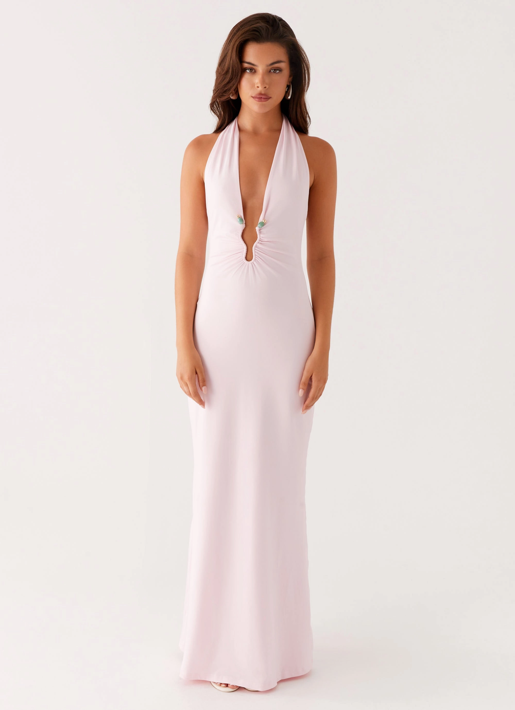 Evening Ready Nicola Maxi Dress - Pink