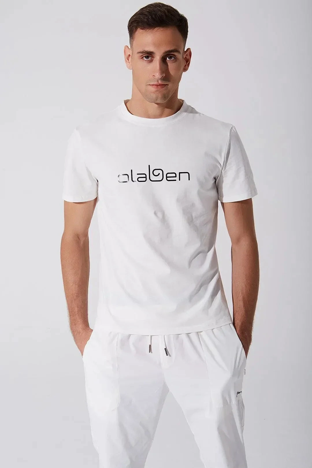 Unisex Olaben Tee - White Timeless Layering