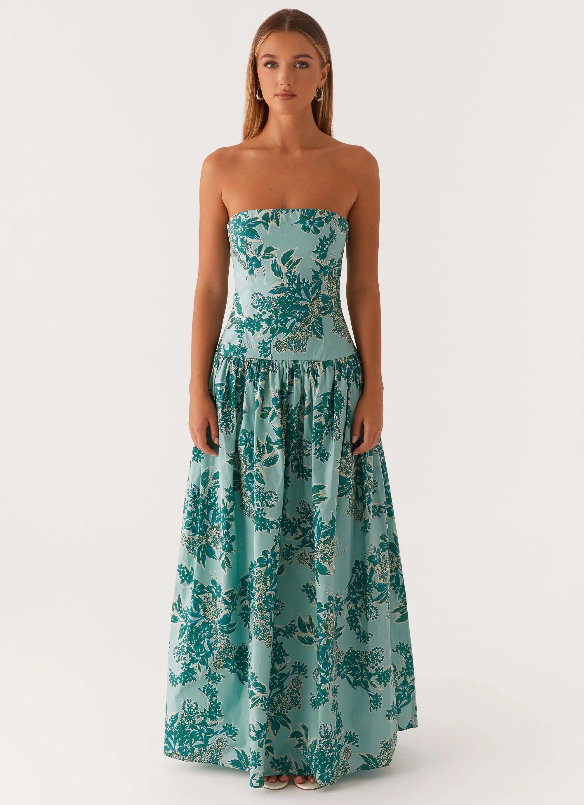 Classic Motion Andorra Maxi Dress - Cloud Nine Floral