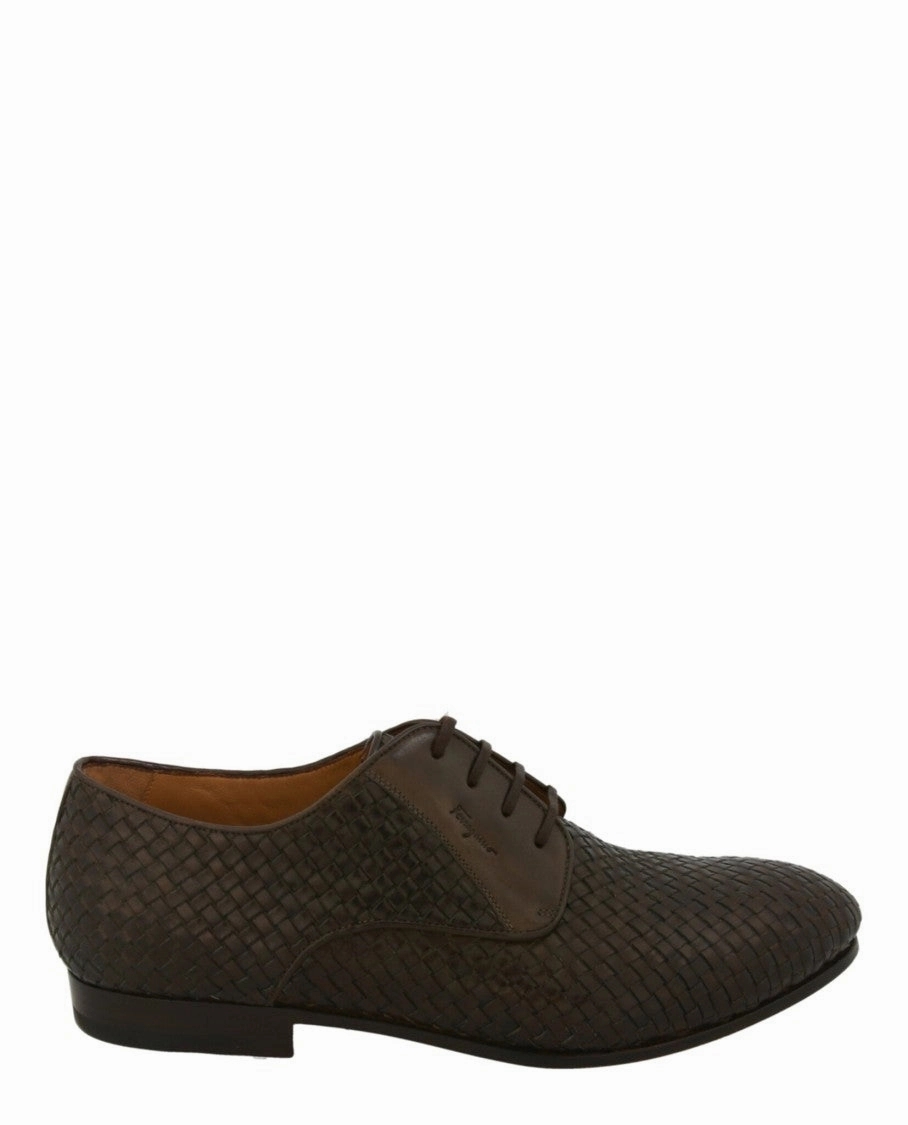 Cooper Woven Leather Dress Shoes Urban Edge