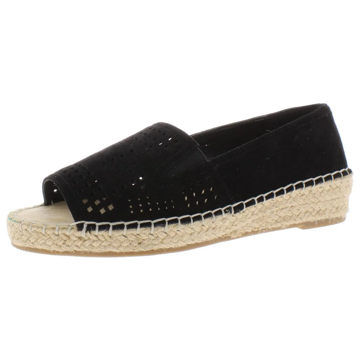 Cora Womens Suede Slip On Wedge Sandals Sandal Replacements