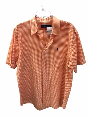 Ralph Lauren Men's Shirt XL Brunch Outfit Easy Care Material