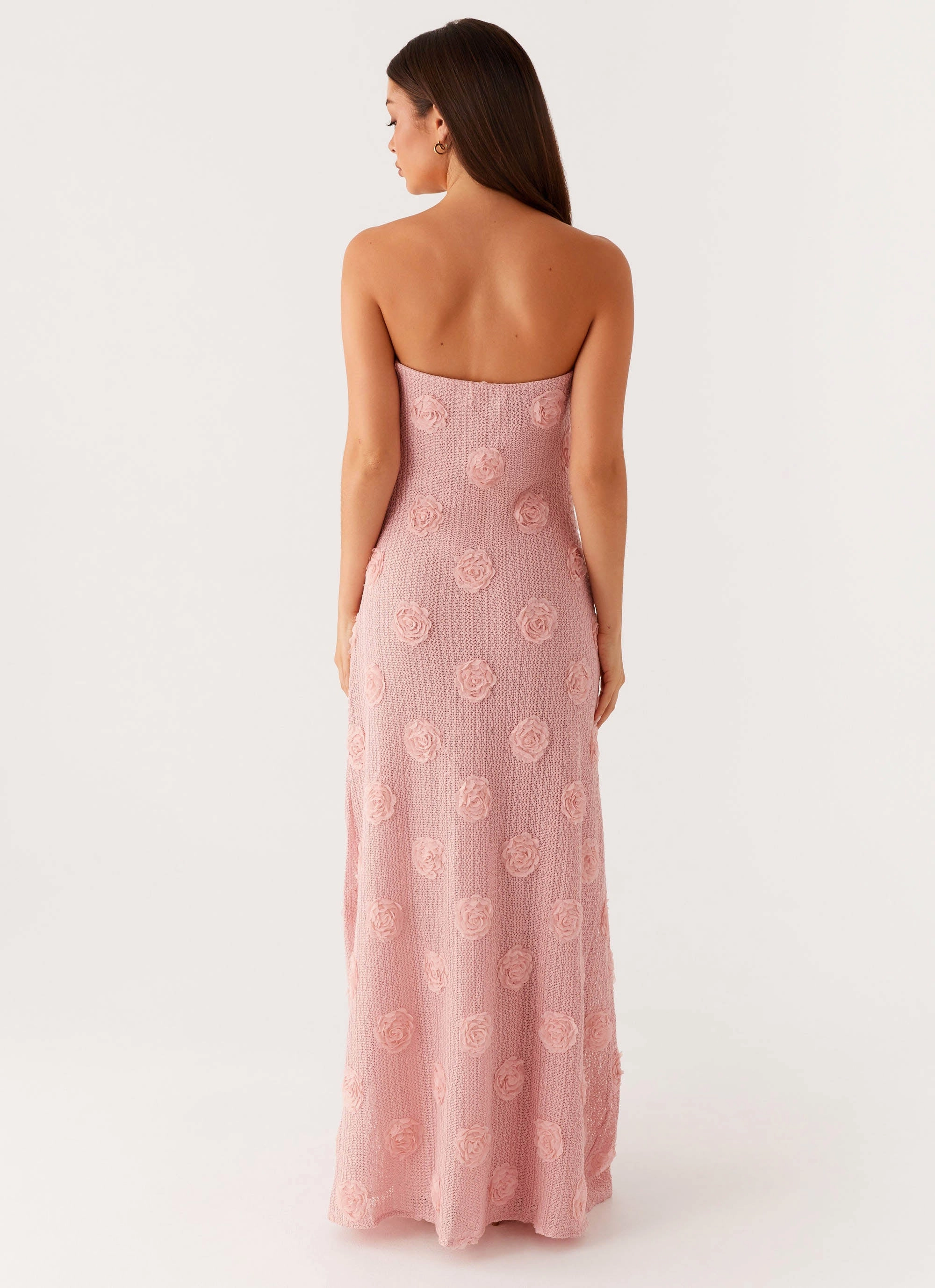 Walk Easy monochrome Holly Maxi Dress - Pink