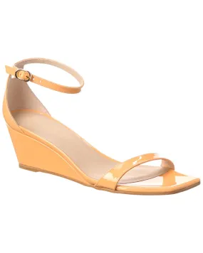 Durable Strap Garden Walk Stuart Weitzman Nudistcurve 50 Patent Wedge Sandal