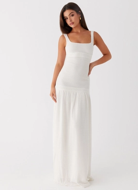 Evening Motion Ready Glow Lyrical Maxi Dress - Ivory