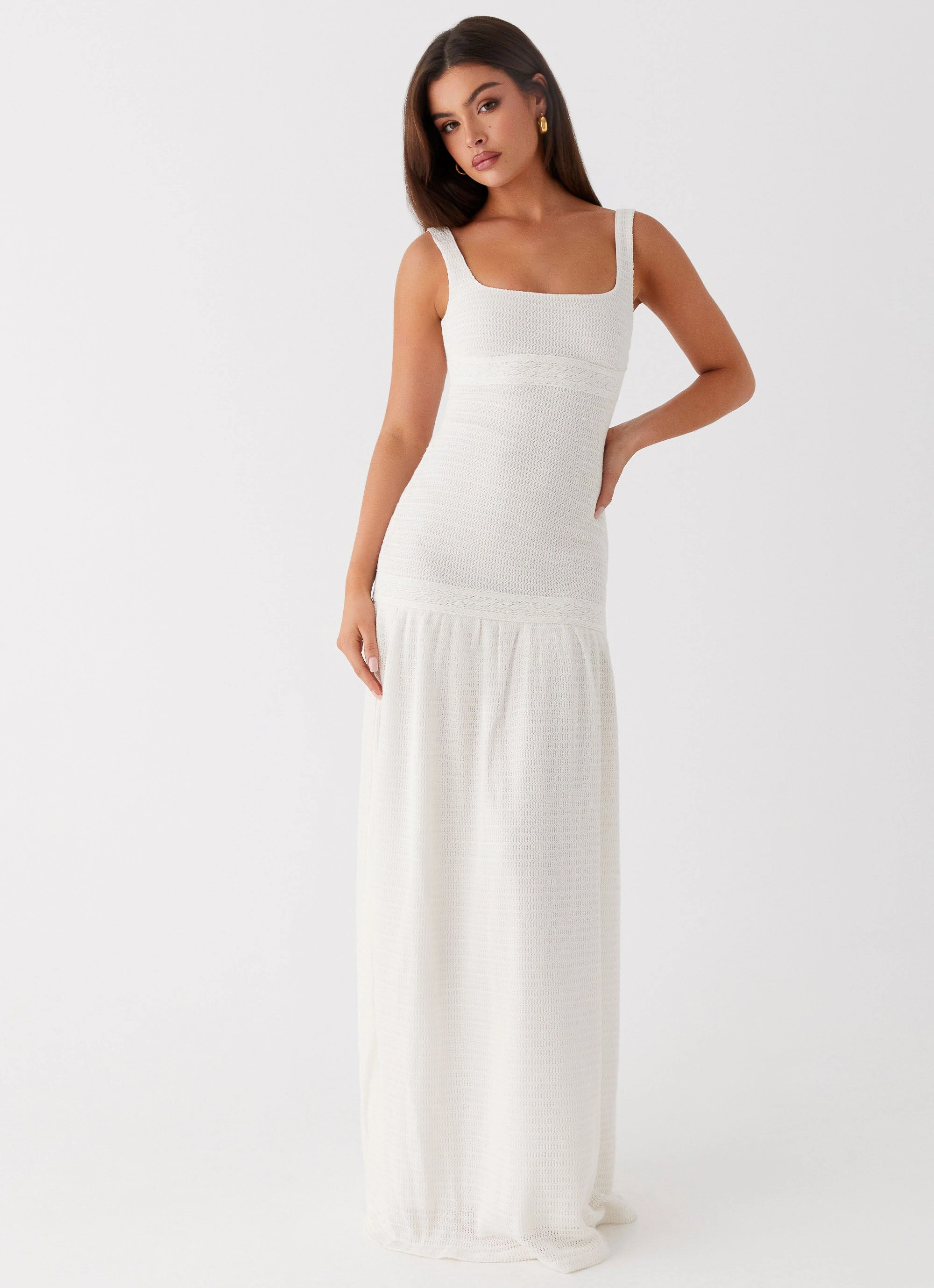 Evening Motion Ready Glow Lyrical Maxi Dress - Ivory