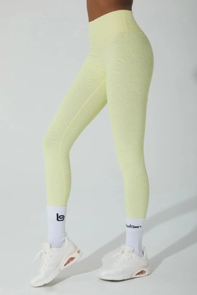 D??ese Fleur 3D Leggings - Yellow Pearl No Bind