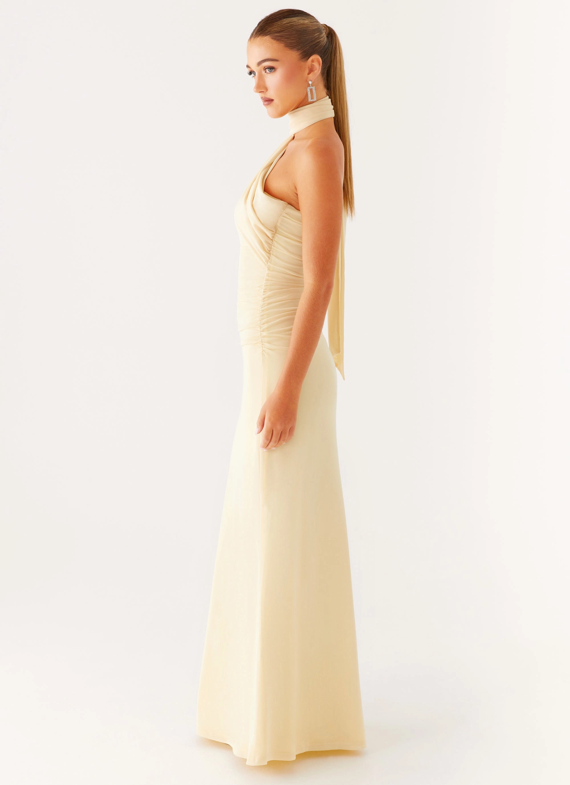 Casual Elegance Songbird Maxi Dress - Yellow