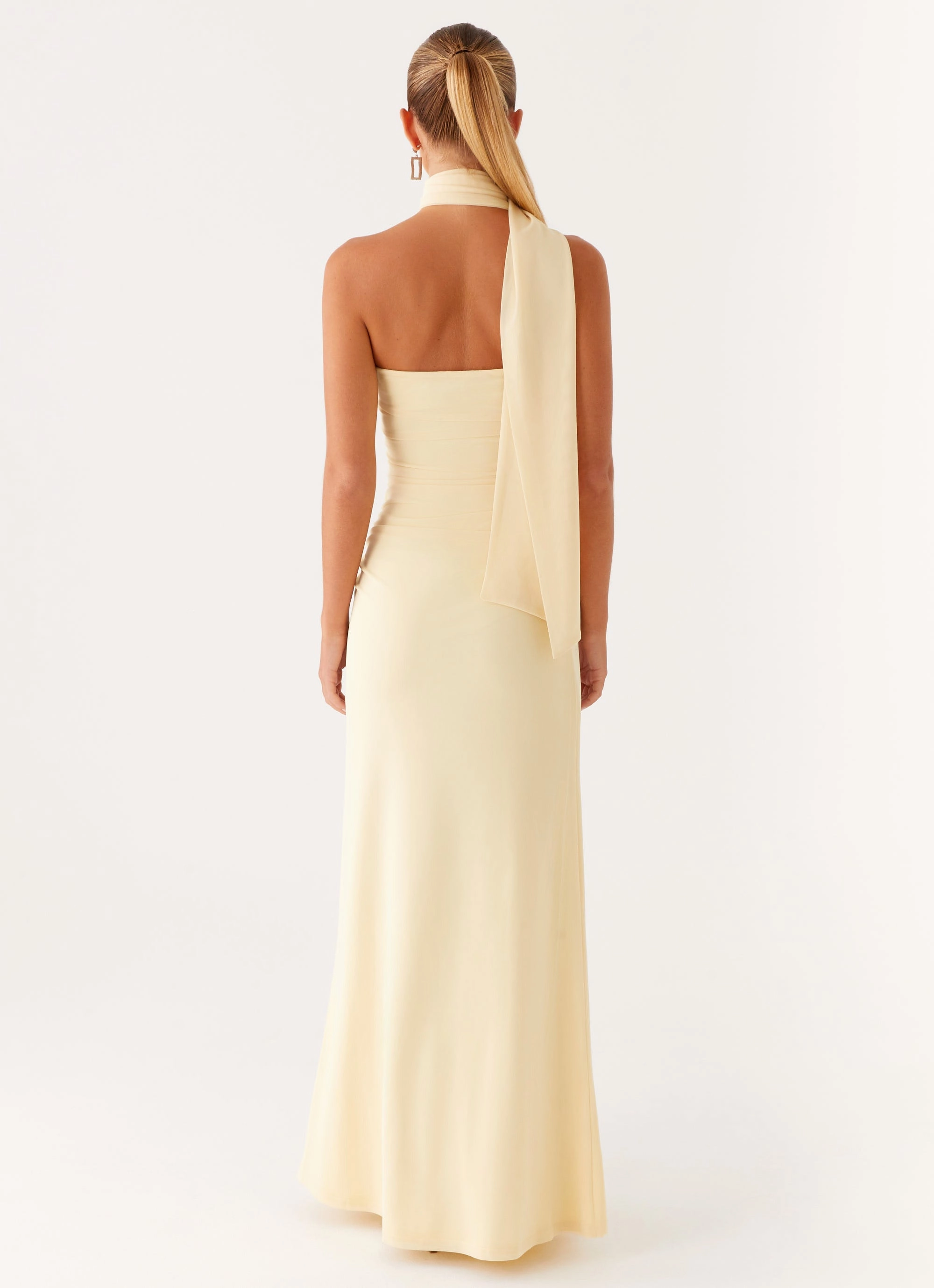 Soft Waist Songbird Maxi Dress - Yellow