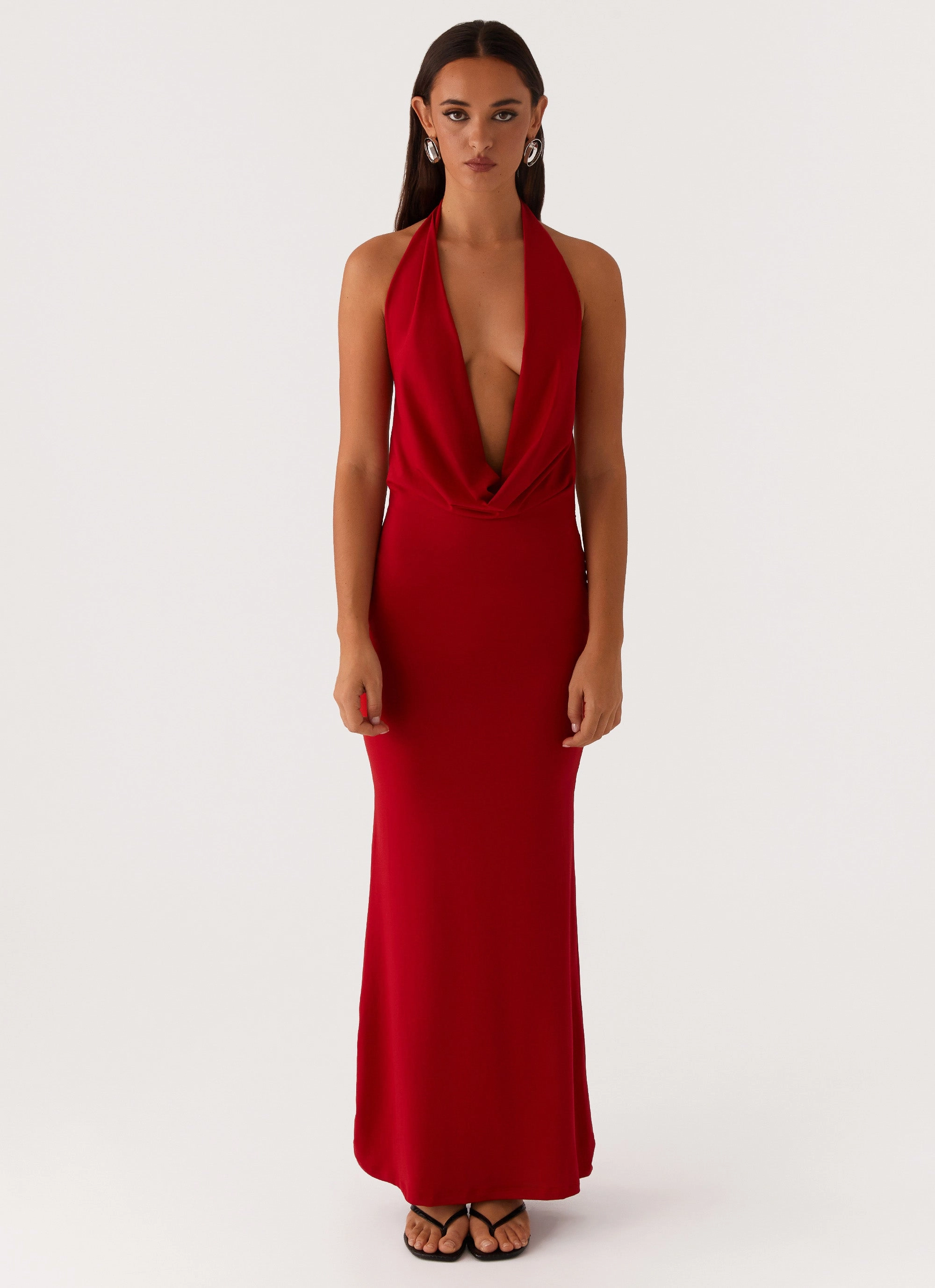 Dedicated Maxi Dress - Red Noble Aura Simple Profile