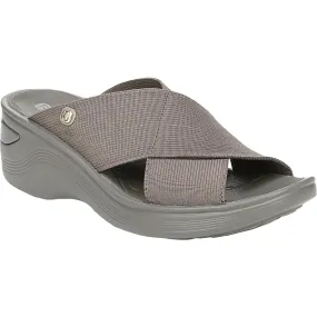 Relaxed sandals Desire Womens Woven Stretch Wedges