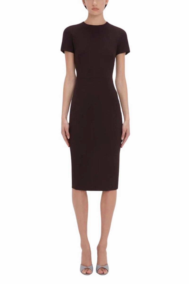 Fitted T-Shirt Dress Romantic Bloom