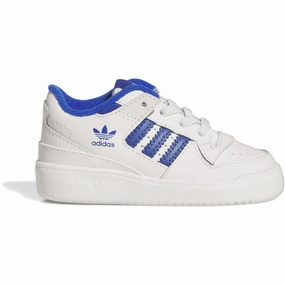 adidas Originals Core White/Team Royal Blue/Core White Forum Low Cl El I Sneakers Dynamic Traction Pattern Soft Material