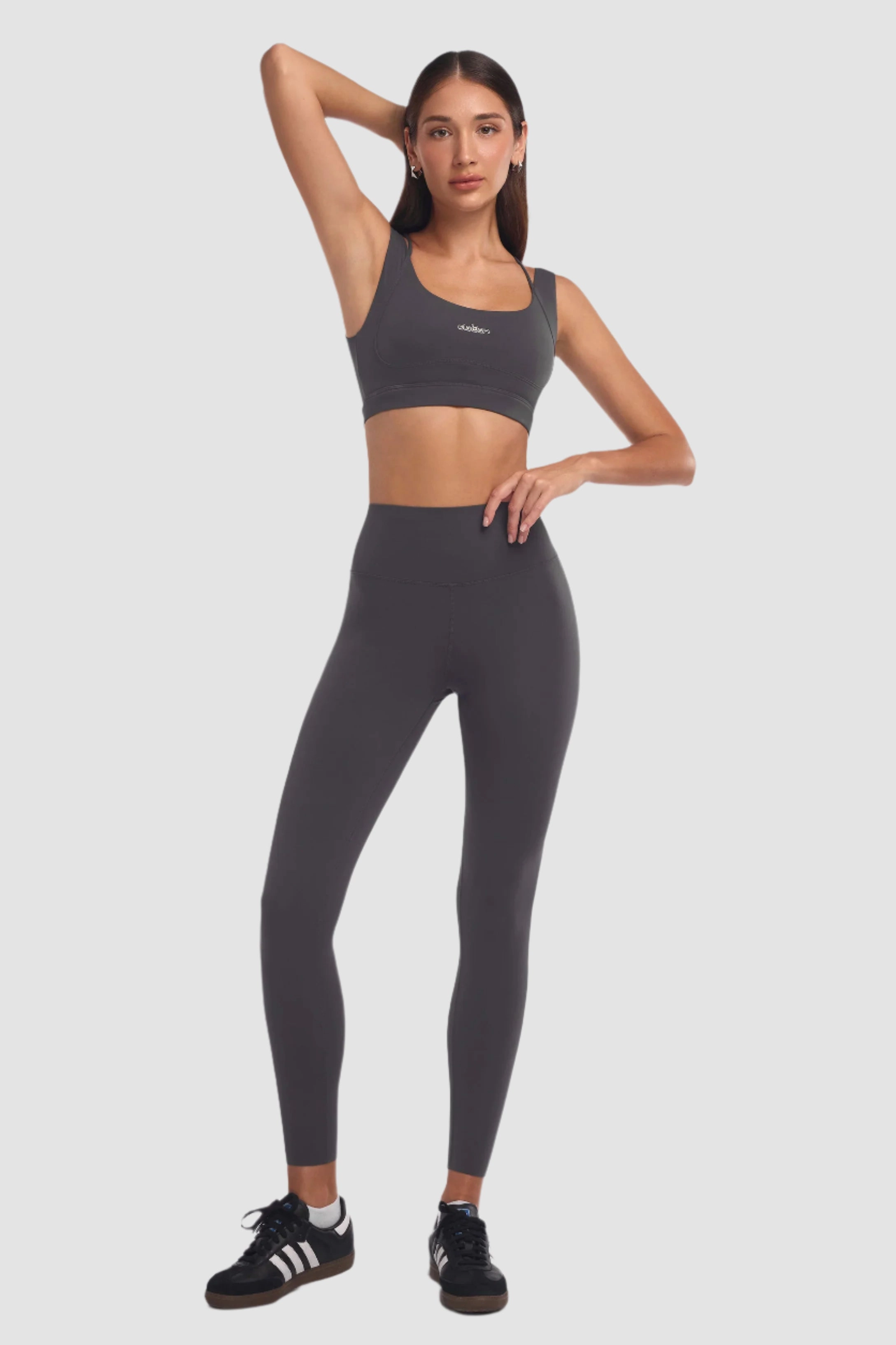 Ultra Soft Texture Lightweight Design Evo Sculpt Bra - Cool Gray