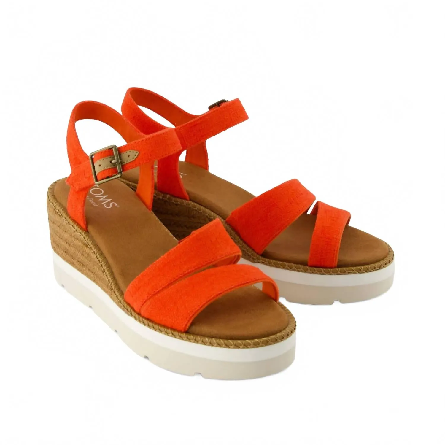 Women's Darya Strappy Heel In Red day trip Lifted Feel