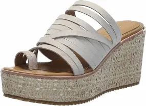Women's Ithaca Wedge Sandal In Platino Weight Distribution System Versatile Travel Shoes