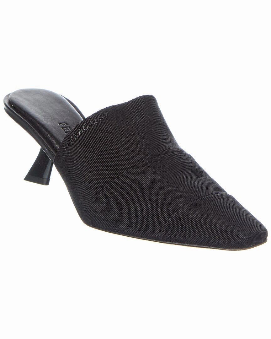 Ferragamo Algedi Grosgrain Mule Quick Drying
