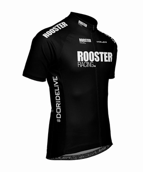 M. PELOTON RACE JERSEY - ROOSTER RACING Tagless Neckline Design UV Protection Fabric