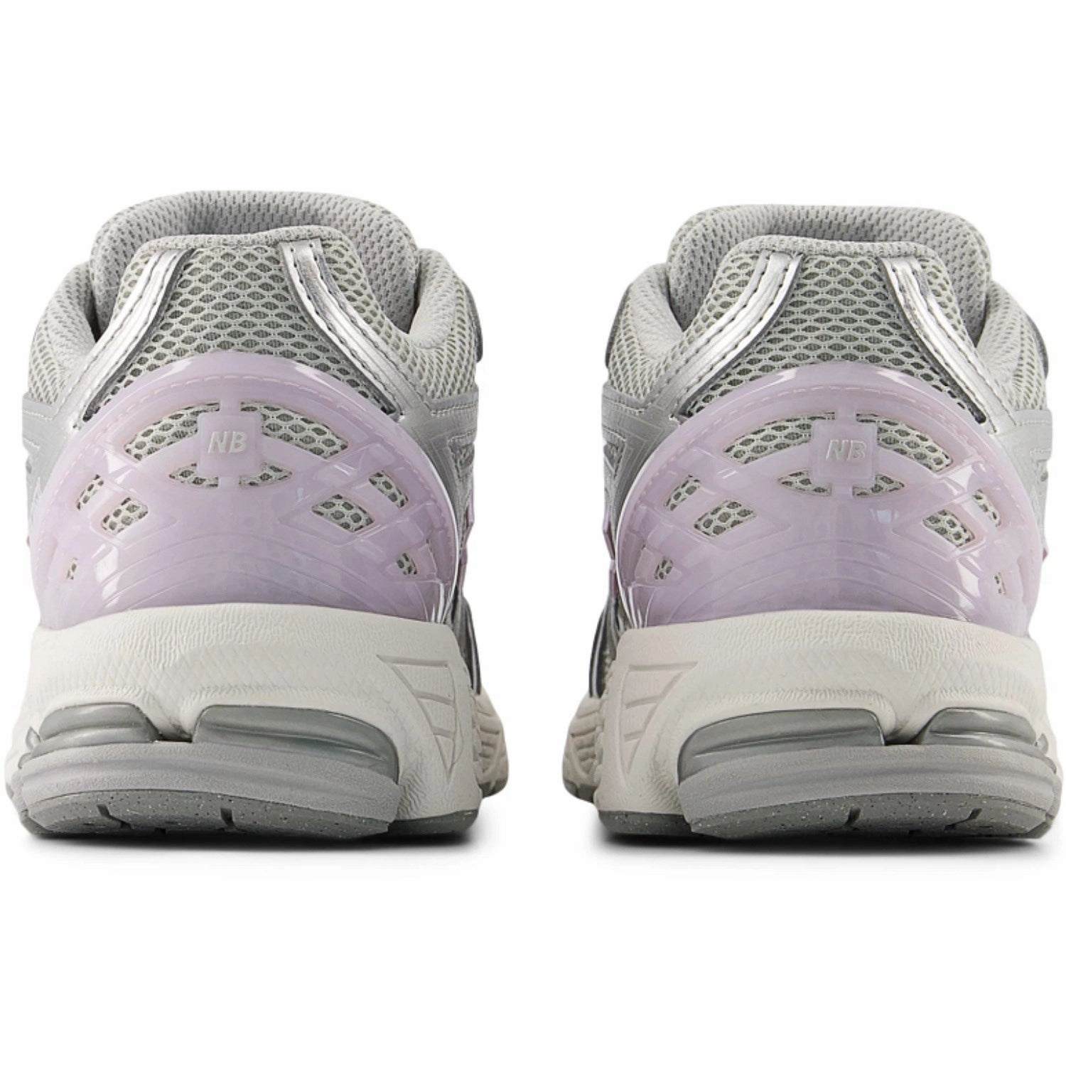 New Balance Silver Metallic 1906 Kids Lace Sneakers Zero Break In Comfort Outsole Grip