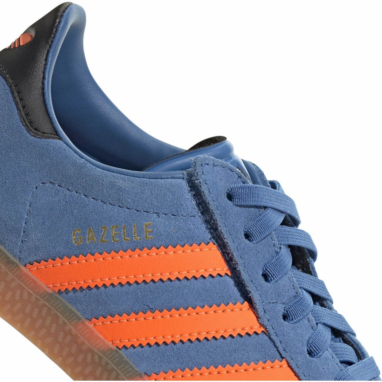 adidas Originals Focus Blue/Solar Orange/Core Black Gazelle Cf El C Sneakers Ventilation Channel Design Easy Match