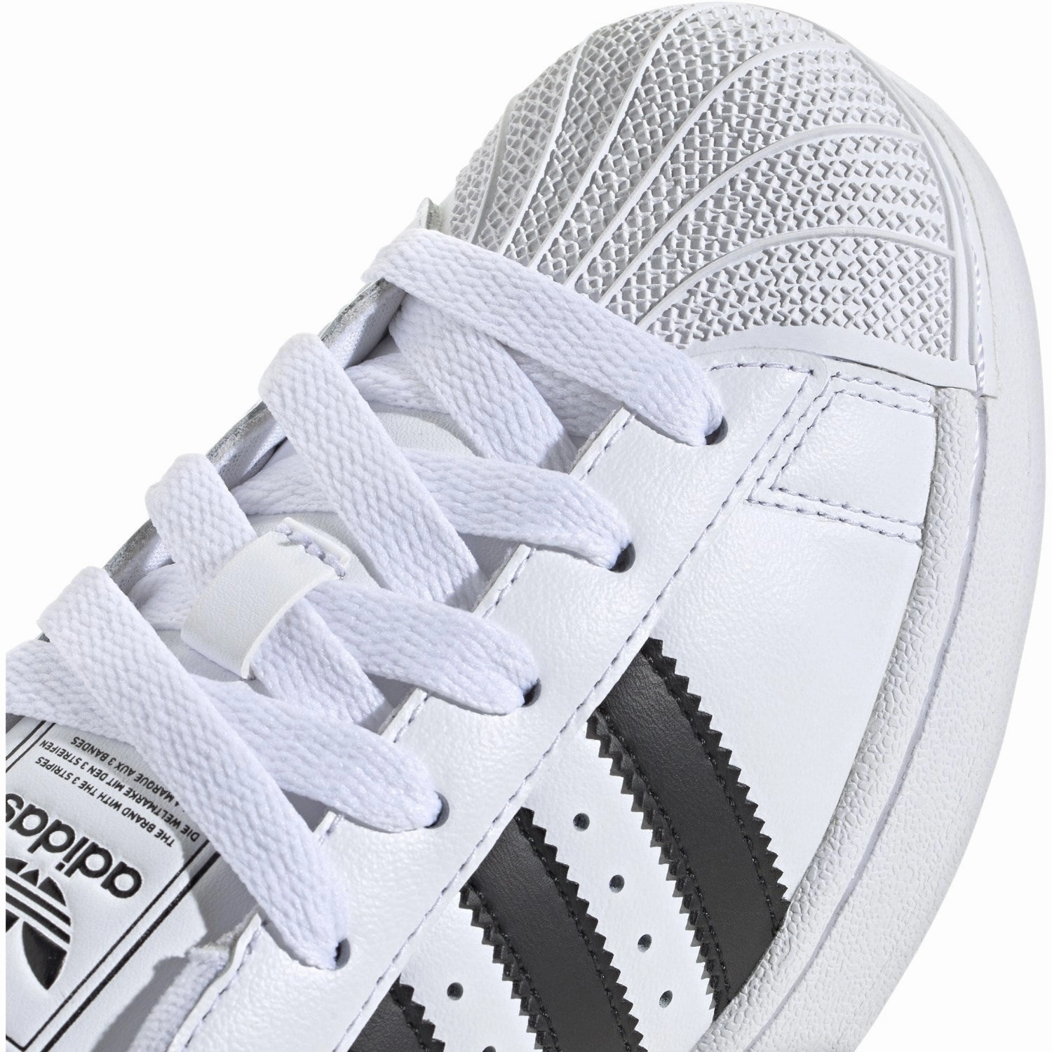 High Rebound Foam adidas Originals Ftwr White/Core Black/Ftwr White Superstar Ii J Sneakers