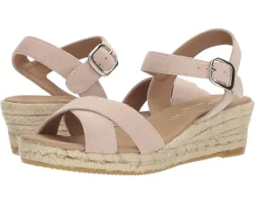 Women's Ashley Espadrille Wedge Sandals In Nude Ventilated Design Non Toxic Materials