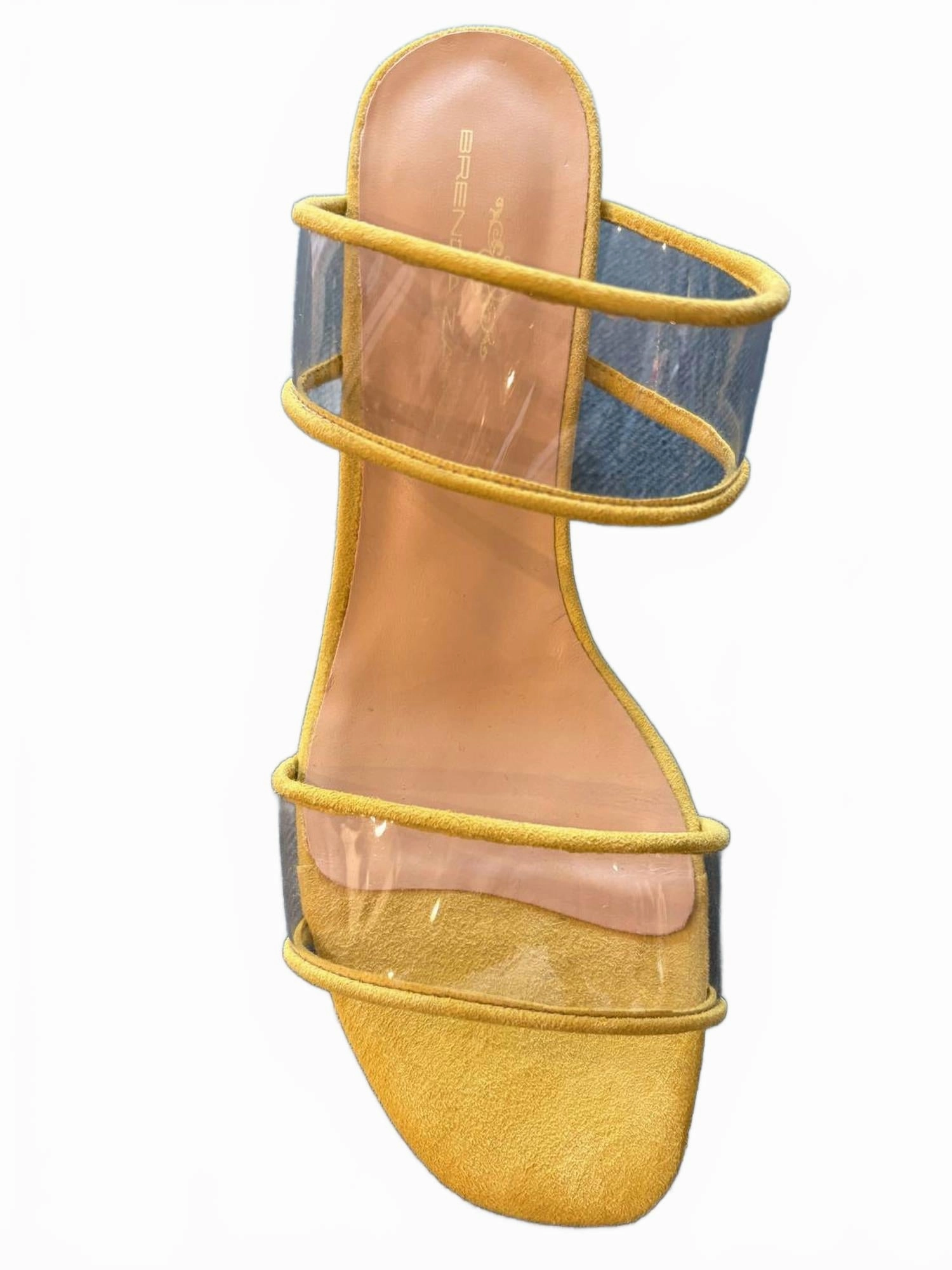 Women Vinilo Sandals In Lime Cozy Sandal