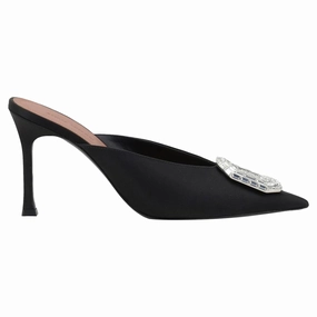 Adjustable buckle Airflow Optimized Design Amina Muaddi Camelia 90 Mules