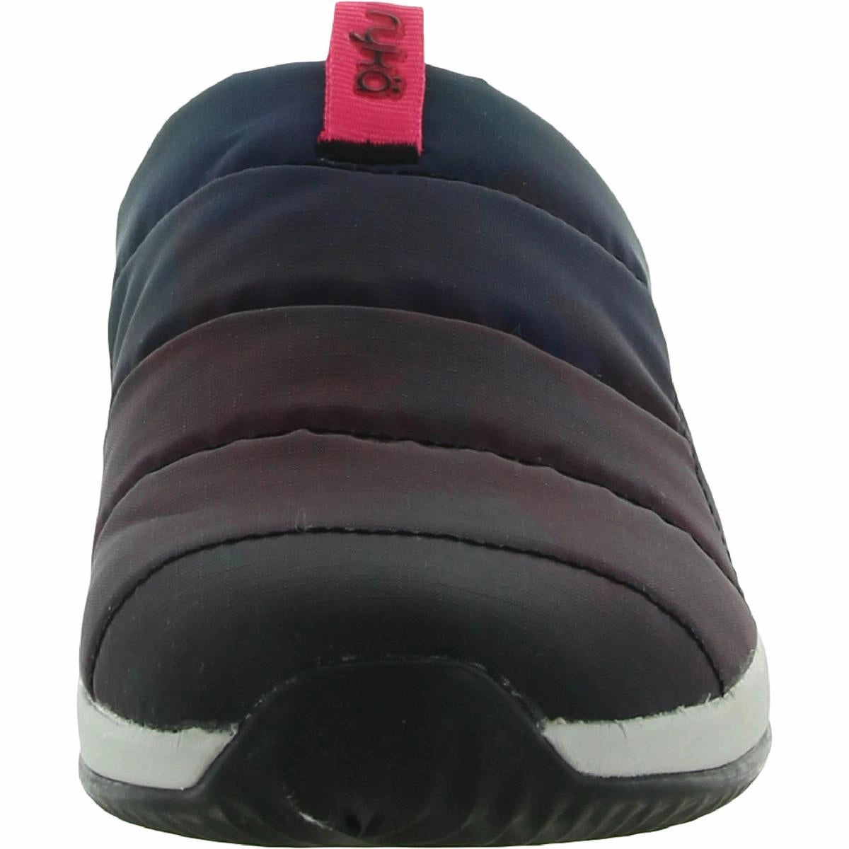 Echo Puff Womens Water Repellent Slip On Mules Air Walk Impact Diffusing Structure