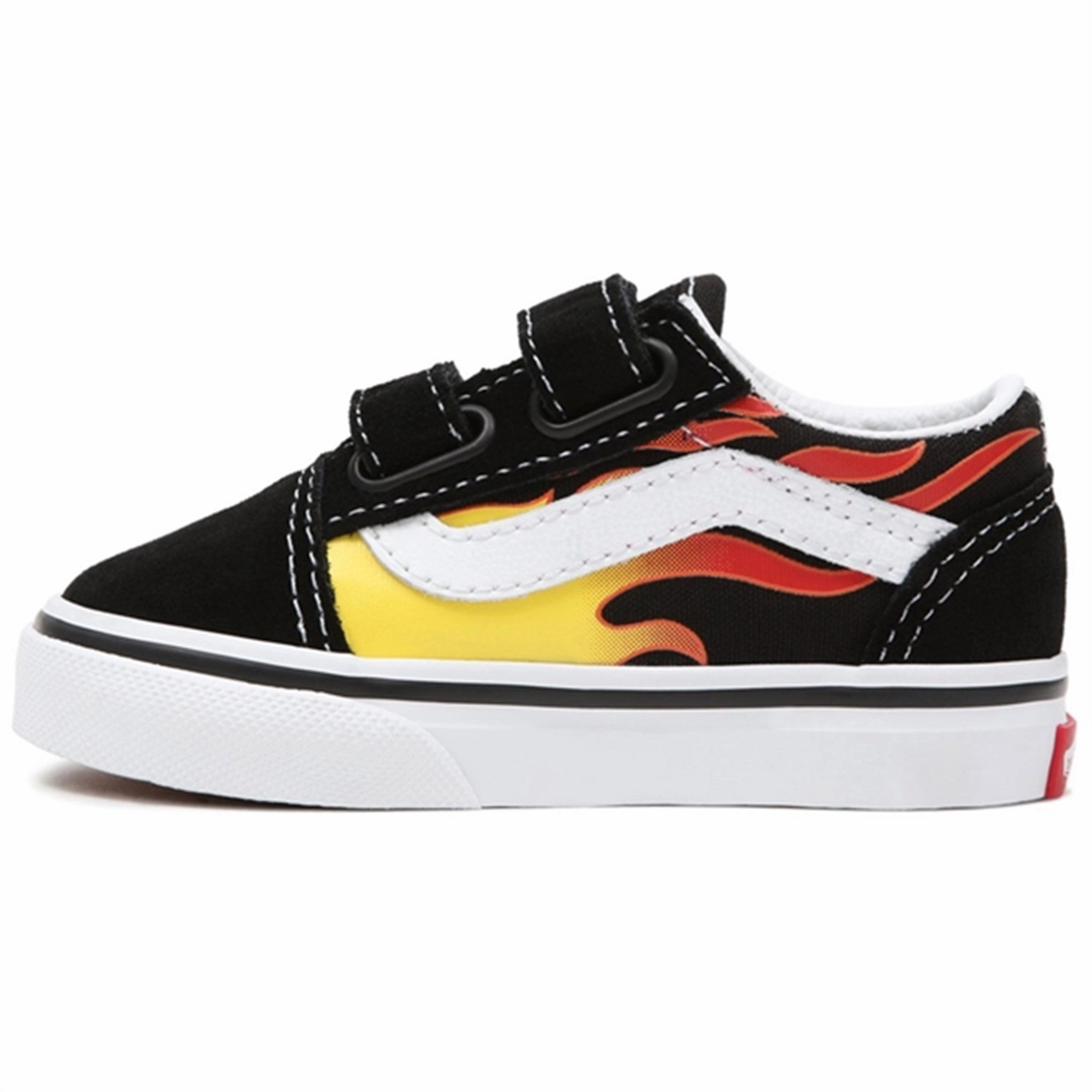 VANS Old Skool V Flame Black Sko Stay Flexible anti slip grip
