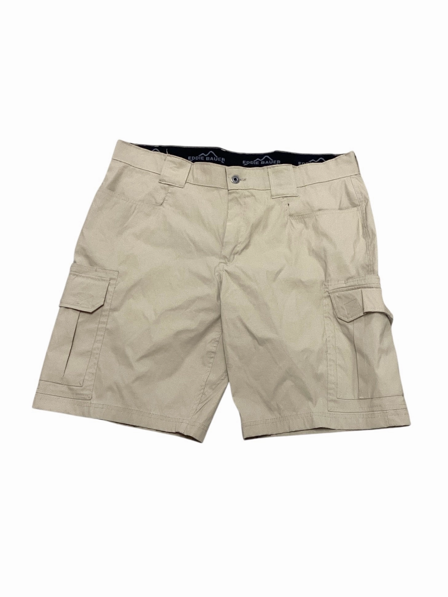 ElasticCuffs Eddie Bauer Men??s Khaki Shorts 38