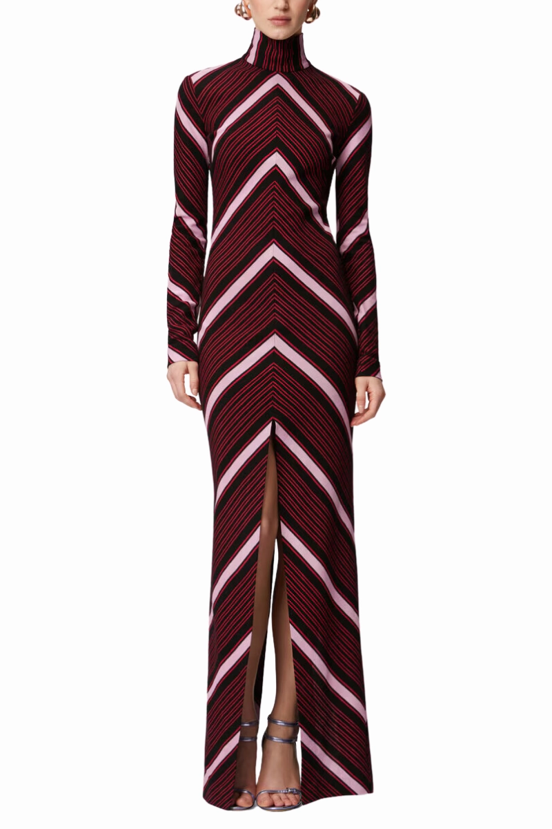 Long Turtleneck Dress Perfect Style Minimalist Fit