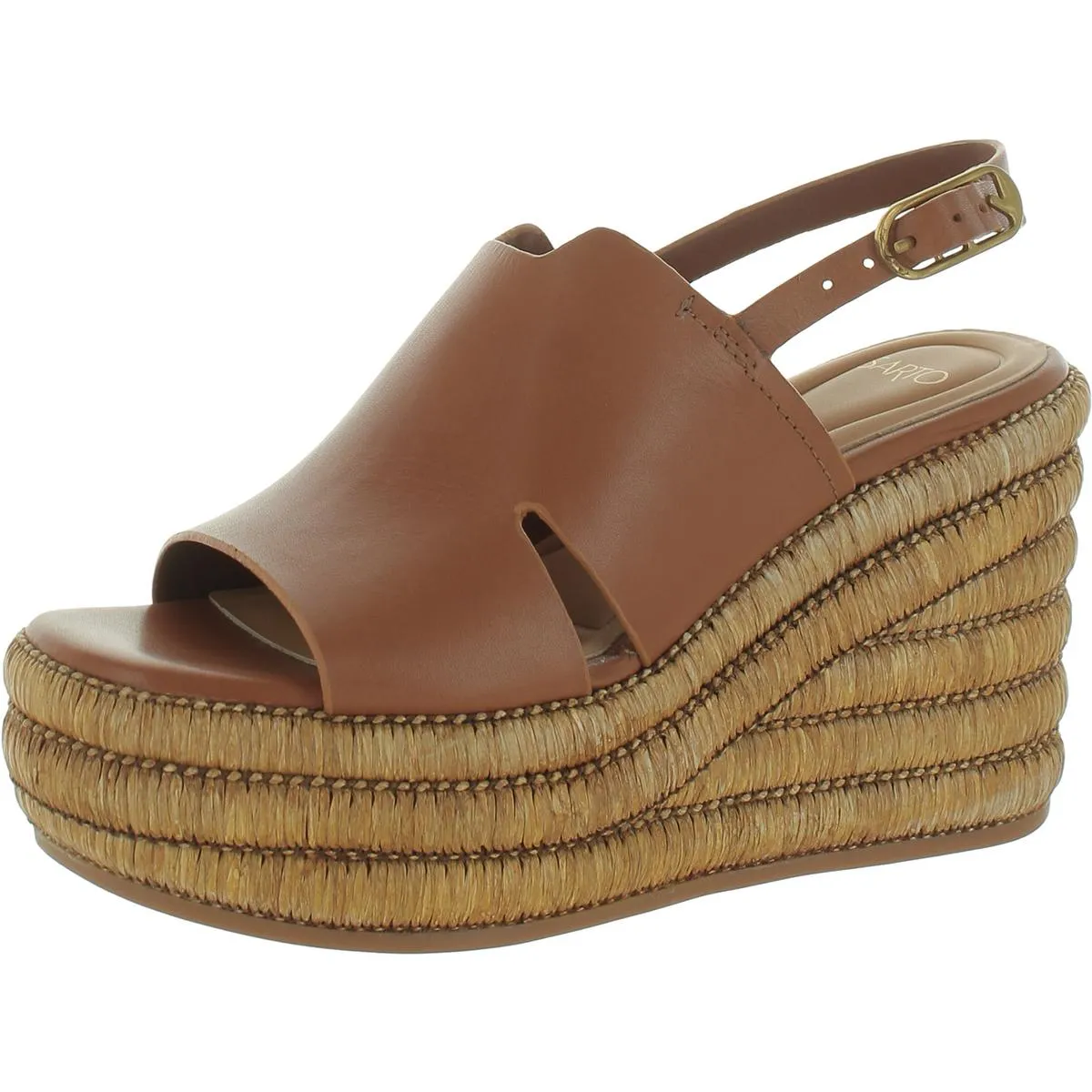 Street Chill Tamryn Womens Leather Adjustable Espadrilles