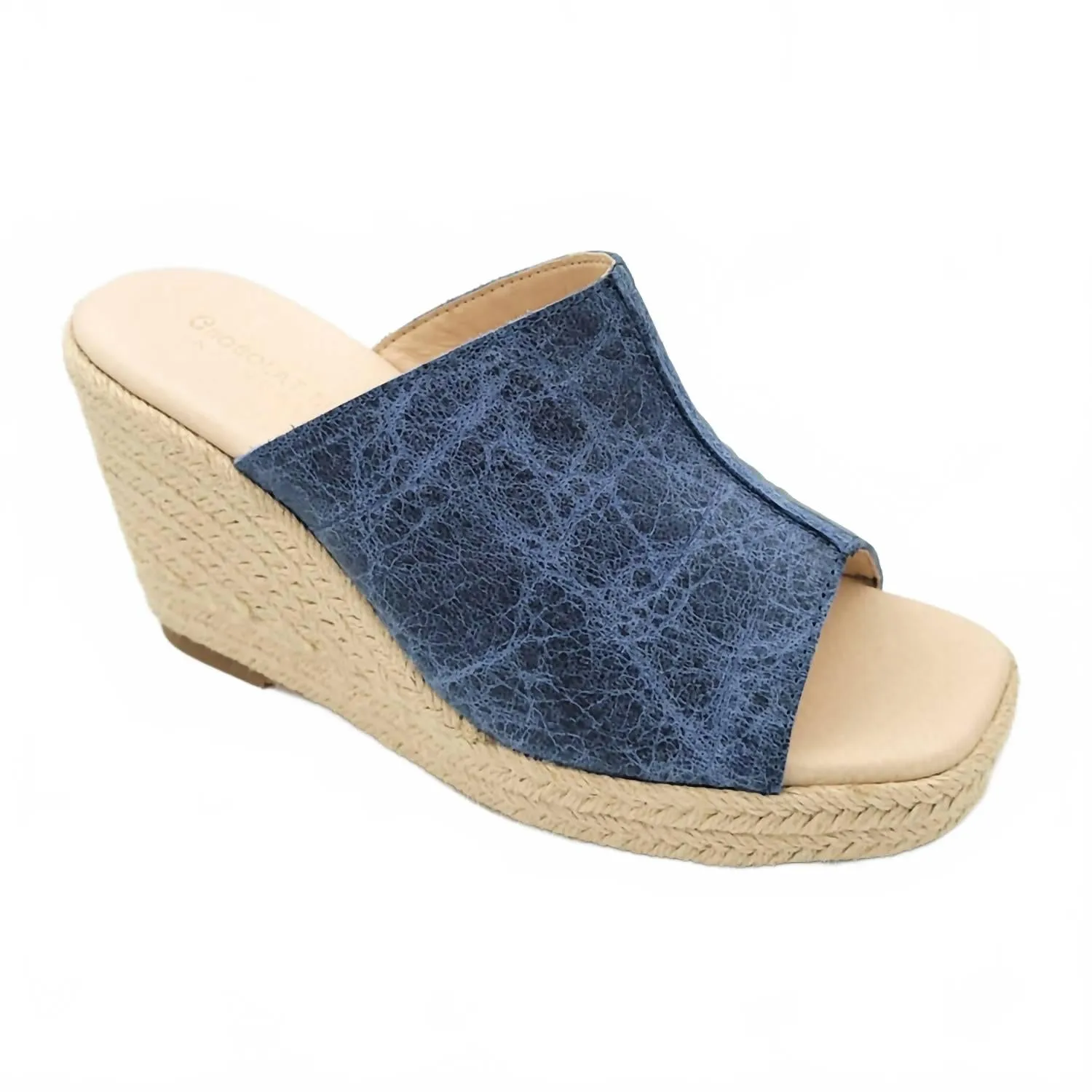 Contoured Footbed All-day outdoor comfort Women Sella Platform Wedge In Navy