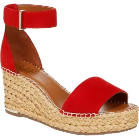 Clemens Womens Espadrille Platform Sandals Arch Support Footbed Block Heel