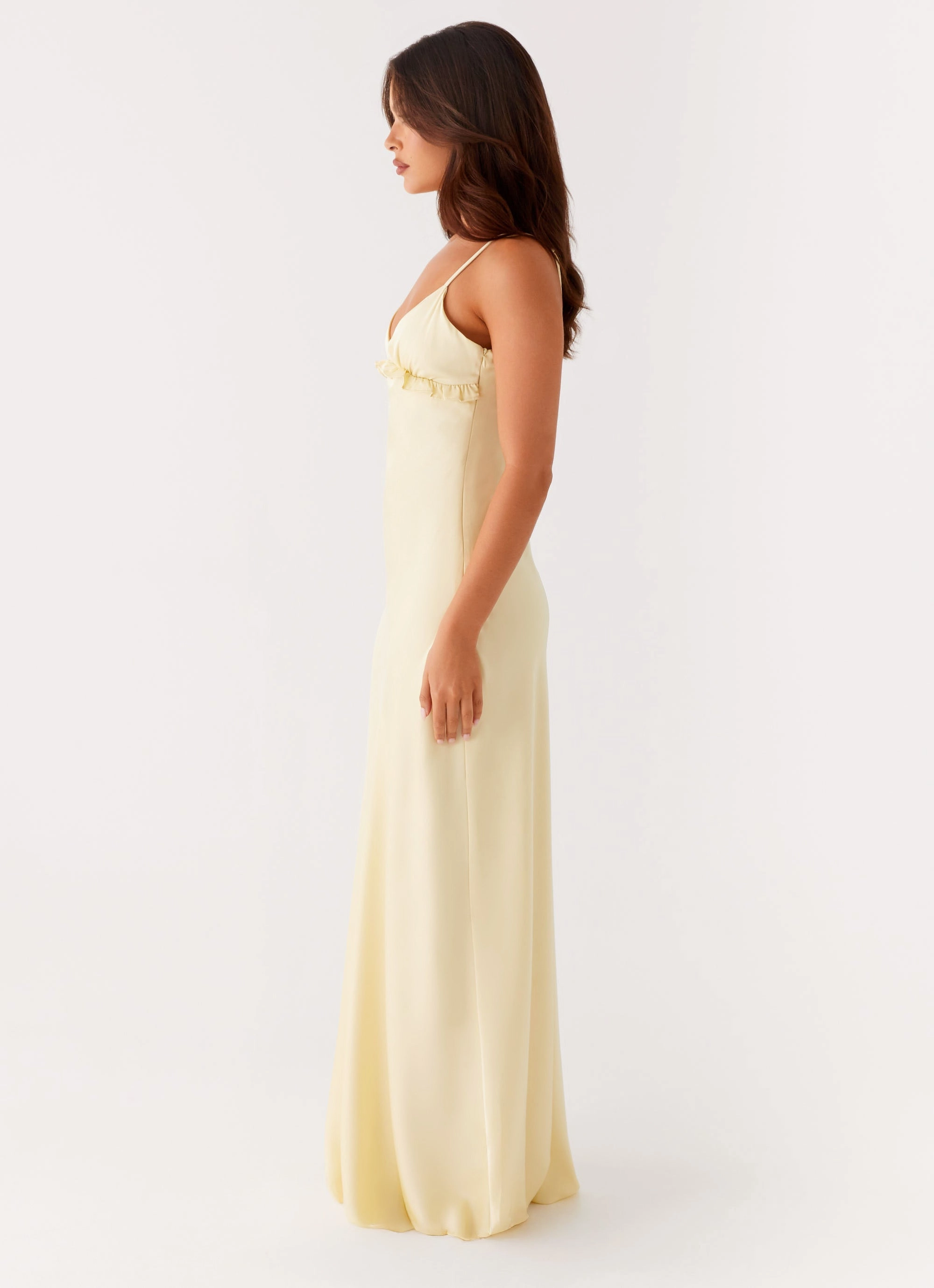 Elona Maxi Dress - Baby Yellow Year Round