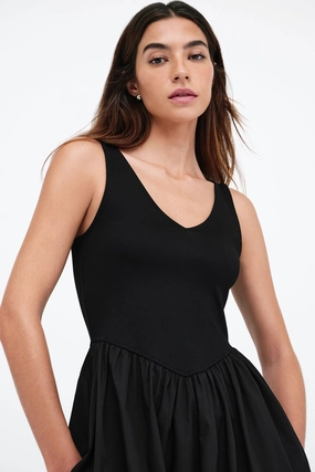 Straight-Cut Moment Soft Emmy Dress