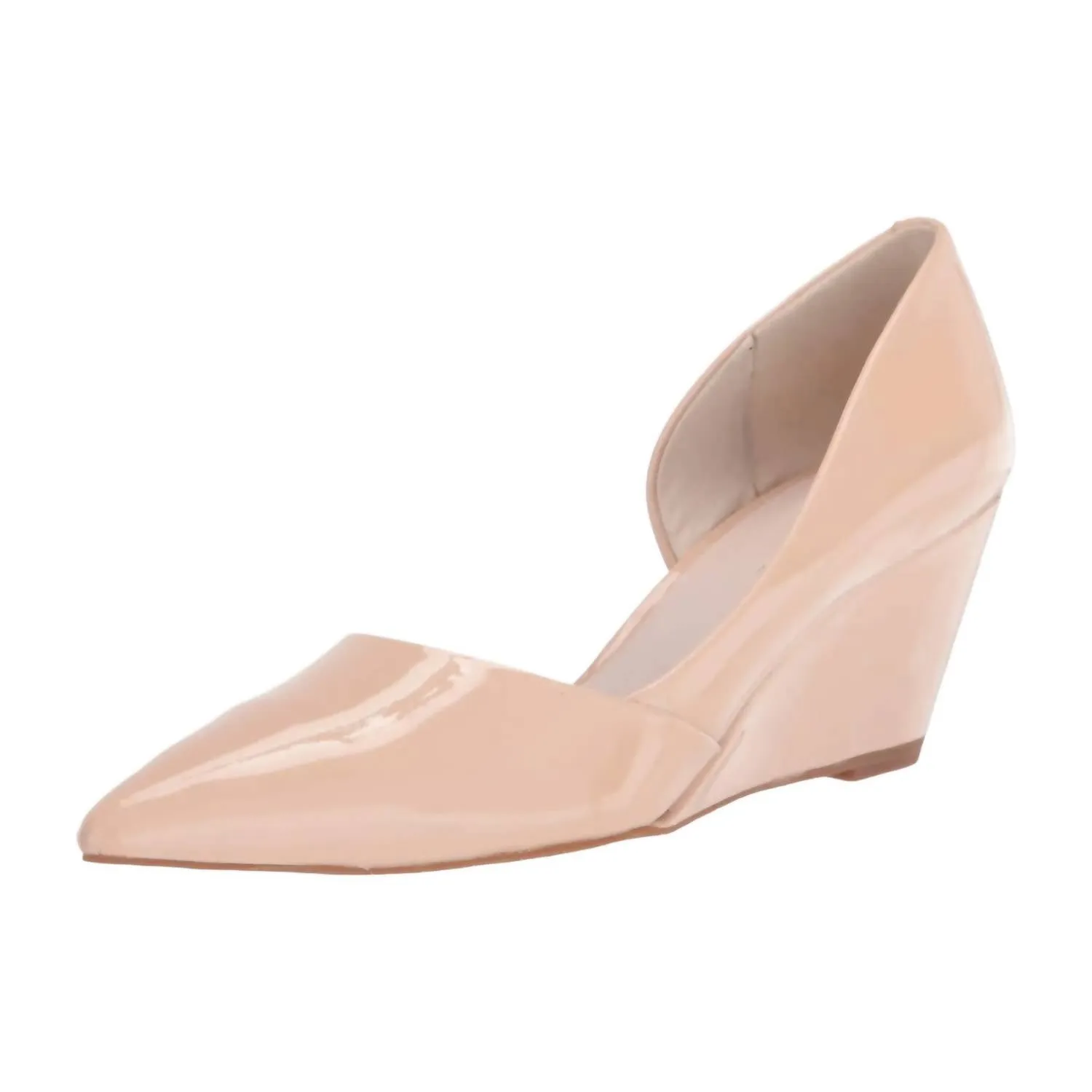 Daily Wear Shoes Secure Wrap Women's Ellis Wedge Pumps In Nude