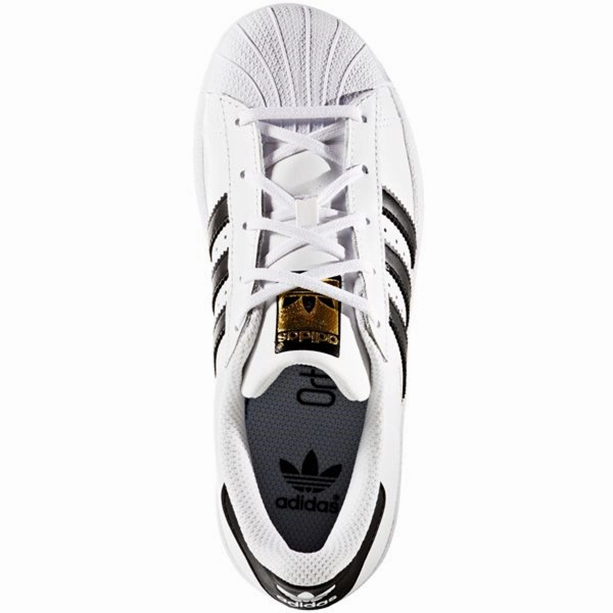 adidas Superstar Sneakers White/Black B26070 Glam silhouette