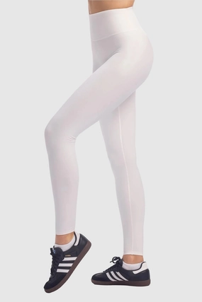Evo High Rise Leggings - Off White No irritation