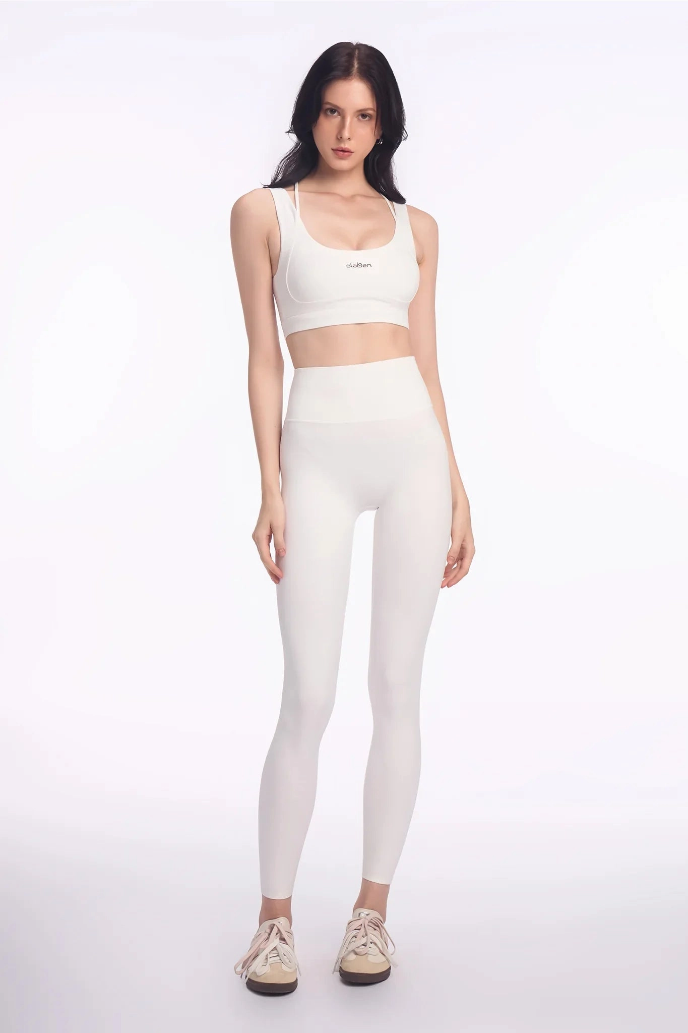 Taped Neckline Evo Sculpt Bra - Off White