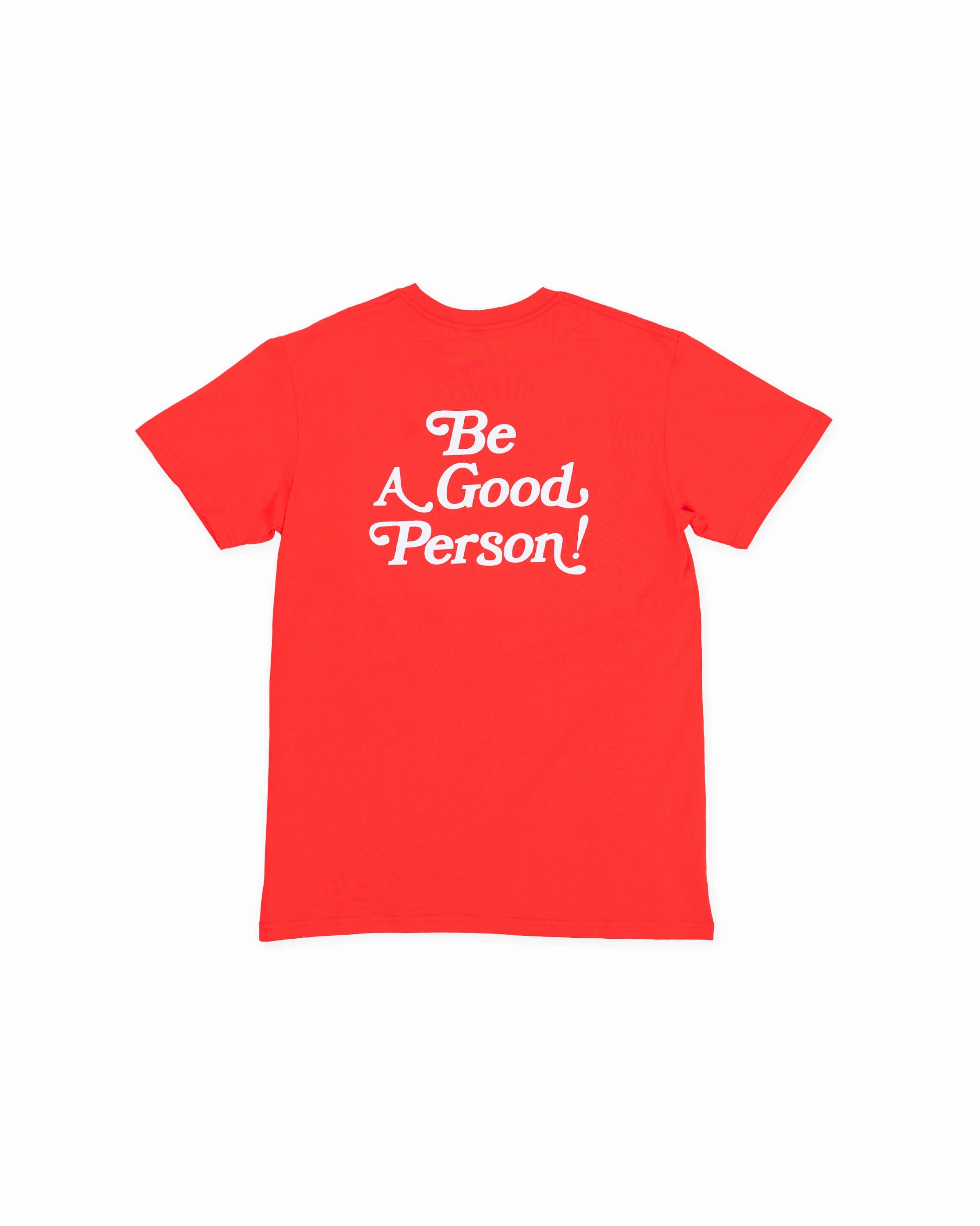 Exclamation T-Shirt - Red Lightweight Design