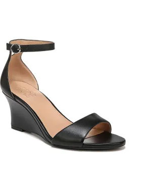 Stylish Footwear Vera Womens Patent Ankle Strap Wedge Sandals