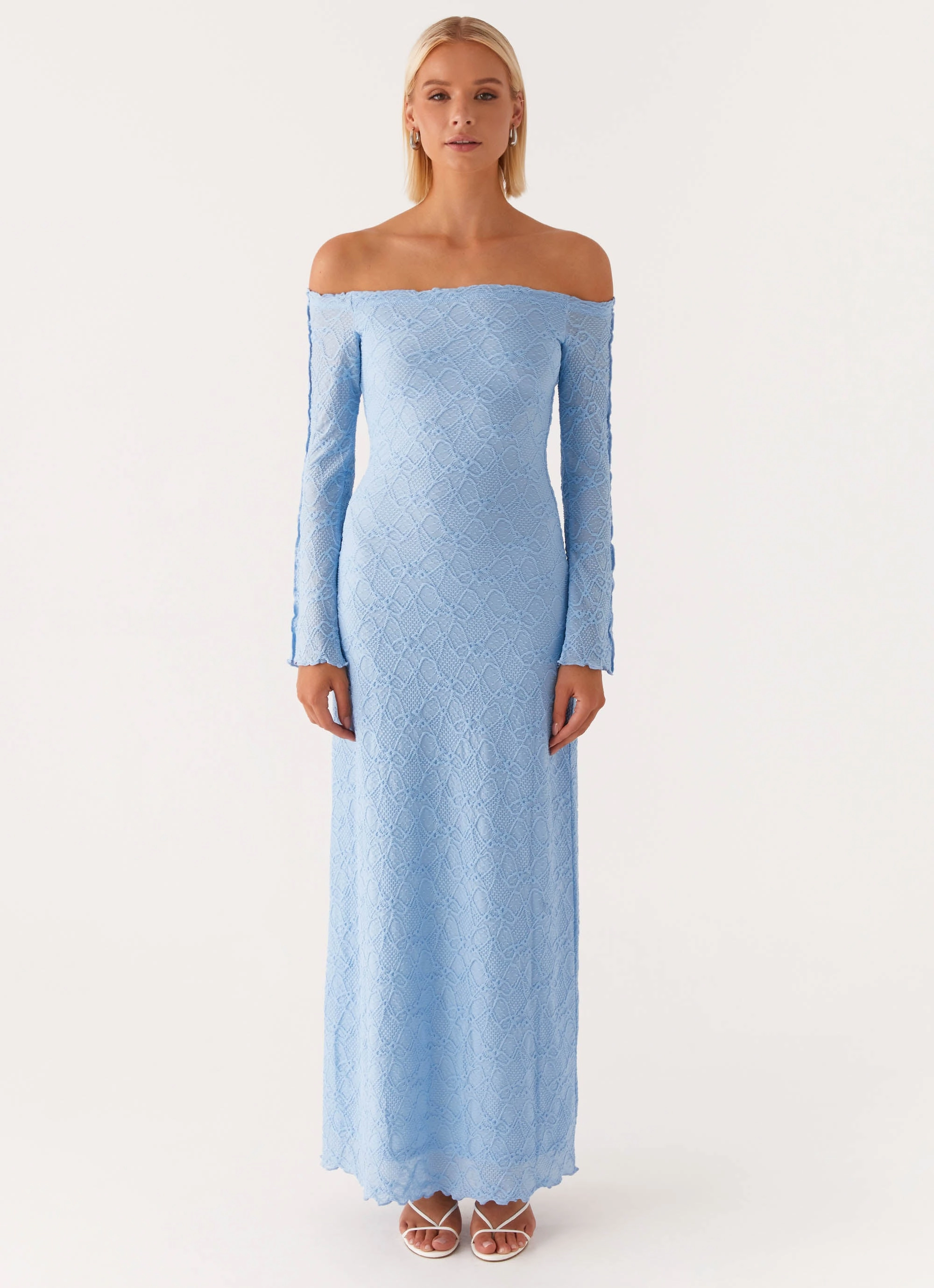 Date Ready Elouera Maxi Dress - Baby Blue