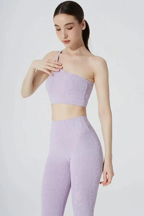 Classic Serein 3D Single Strap Shoulder Bra - Lavender Minimal Comfort Style